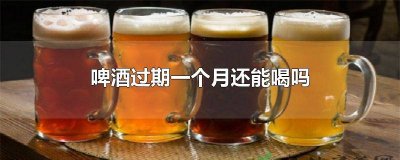 ​过期一个月啤酒能喝吗? 啤酒过期一个月了还能喝吗?